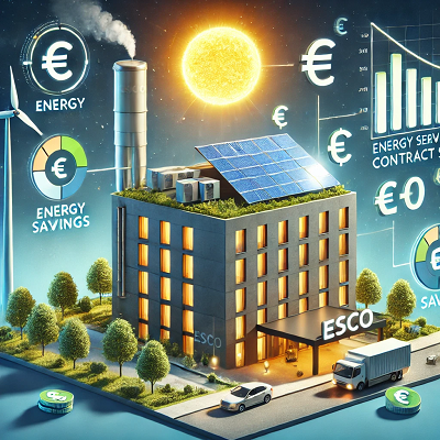 REESCO -Energy Service Company- contract services for solar thermal systems